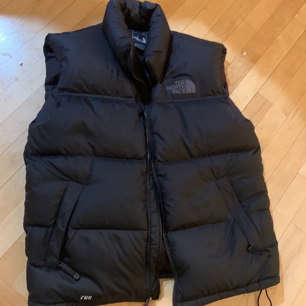The North Face Black Quilted Vest